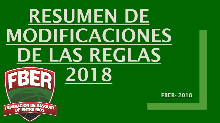 Importante: Interpretaciones de las nuevas reglas